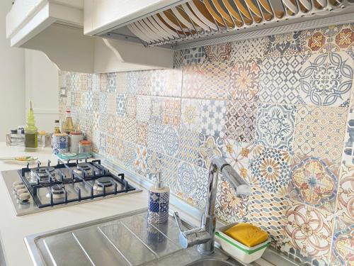 Una cocina o zona de cocina en "Ciauru i mare" - Pachino