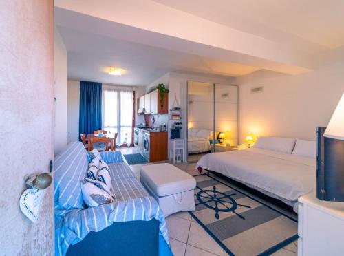 Ένα ή περισσότερα κρεβάτια σε δωμάτιο στο Residence Alessandra