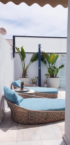 Apartamento MarySol B con Terraza y Piscina privada