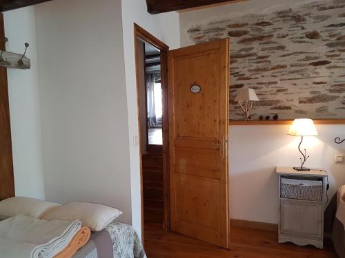 Postel nebo postele na pokoji v ubytování Le Gîte Dame Nature