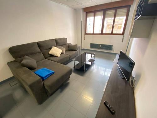 Posezení v ubytování Cómodo apartamento en el centro de Oviedo