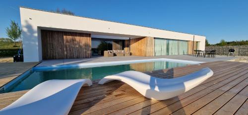 Πισίνα στο ή κοντά στο Gleboczek Willa&SPA