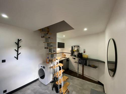 Fitness centrum a/nebo fitness zařízení v ubytování Petit duplex cocooning