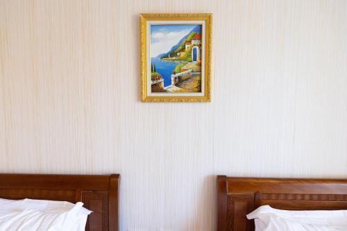 Ένα ή περισσότερα κρεβάτια σε δωμάτιο στο The Allen Hotel