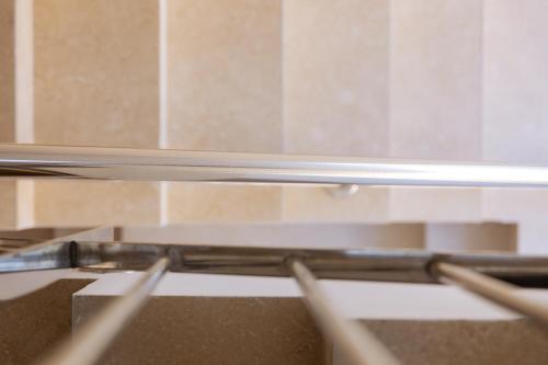 a pair of tongs sitting on top of a table at Apartamentos Villa Zoila Nigrán in Nigrán