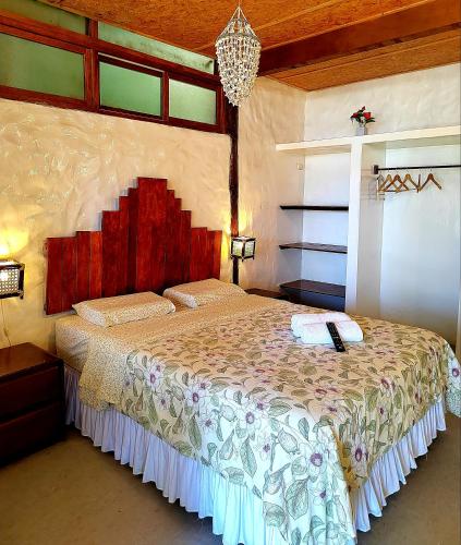 Cama o camas de una habitación en El Mirador de Punta Veleros