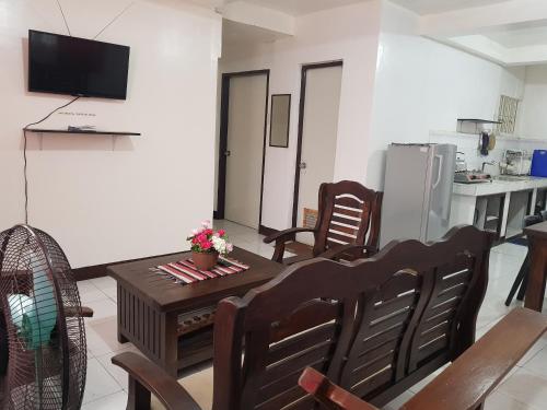 Kuchyň nebo kuchyňský kout v ubytování Carlos Residence