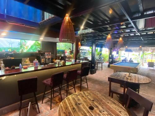 Restaurace v ubytování Rom Casa Hostel Da Nang