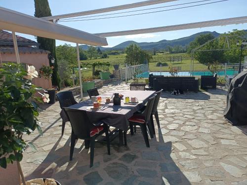 Nespecifikovaný výhled na hory nebo výhled na hory při pohledu z bed and breakfast
