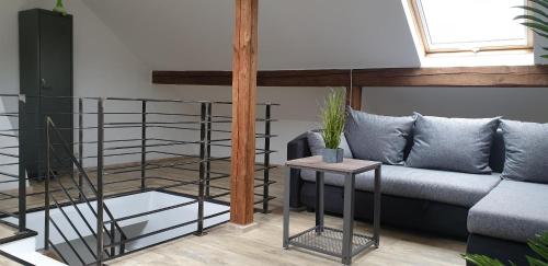 Posezení v ubytování Ferienhaus Im Gäßchen