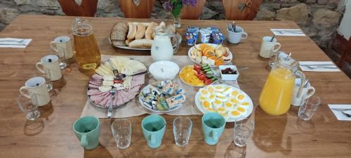 Jídlo v ubytování v soukromí nebo okolí