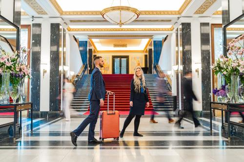 Hosté ubytování Grand Hotel International - Czech Leading Hotels