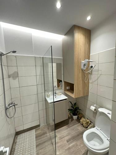 Un baño de TreA Accomodations - Suite Lungomare