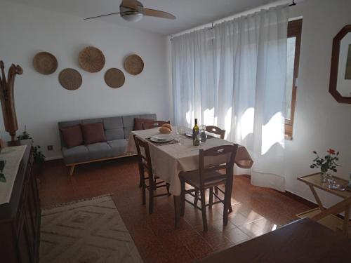 Posezení v ubytování casa del Sole