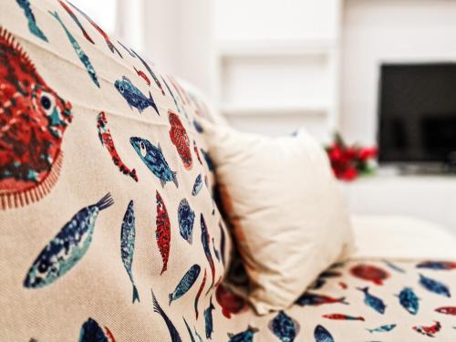 Ένα ή περισσότερα κρεβάτια σε δωμάτιο στο Bilo Le Lecce 15b