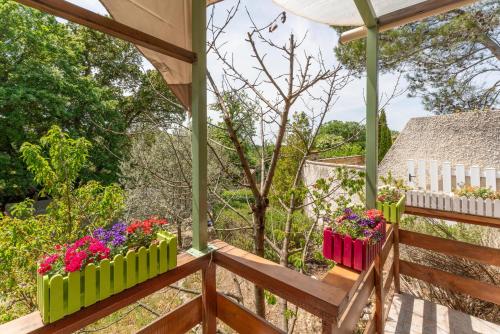 Κήπος έξω από το Clos des Fontaines - Chalet