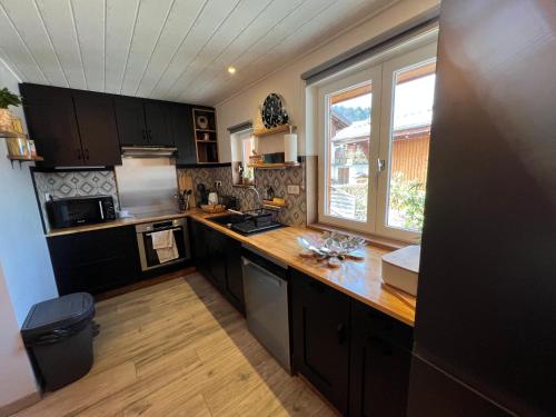 Kuchyň nebo kuchyňský kout v ubytování Chez Pierre