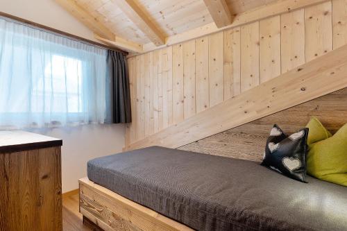 En eller flere senge i et værelse på Platiederhof Apt Tschöfas