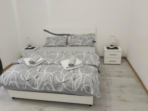 Een bed of bedden in een kamer bij Apartment Marina 2