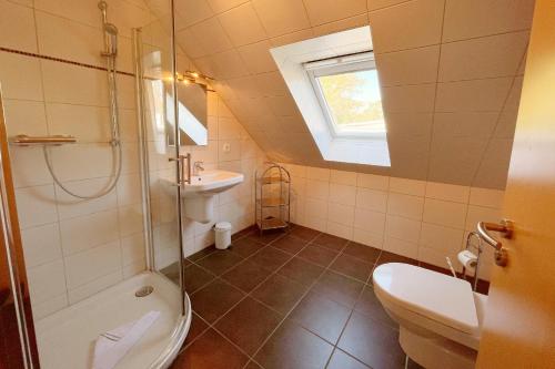 Koupelna v ubytování Haus Isabel Jägerstrasse 10b Ferienwohung 6