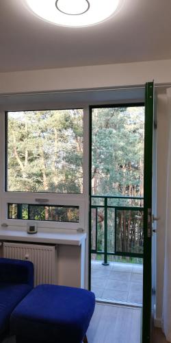 Μπαλκόνι ή βεράντα στο Luksusowy Apartament Nad Zalewem