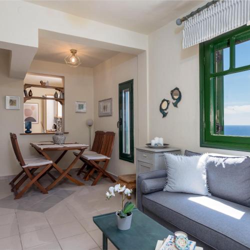 Χώρος καθιστικού στο Casa di Pupa