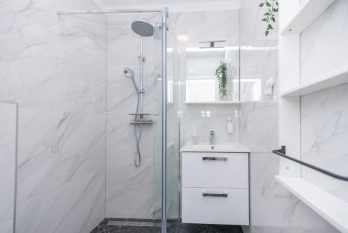 Phòng tắm tại Villa Balić - Podstrana