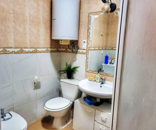 Un baño de El Refugio