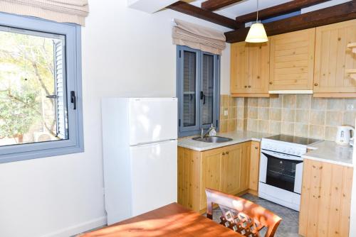 Dapur atau dapur kecil di Ryalos Villas