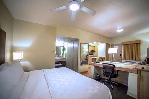 Ένα ή περισσότερα κρεβάτια σε δωμάτιο στο Holiday Inn & Suites Chihuahua Expo by IHG
