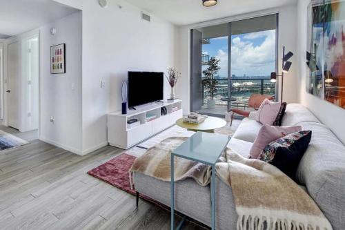 Stunning 3-BR Apartment in Miami 휴식 공간