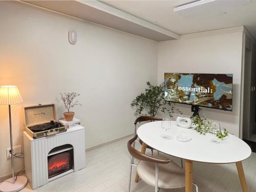 Mi Stay - StarBnB branchにあるキッチンまたは簡易キッチン