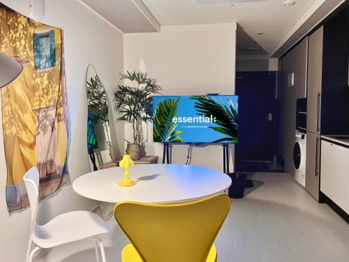 Mi Stay - StarBnB branchにあるテレビまたはエンターテインメントセンター