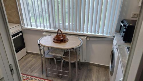 Kuchyň nebo kuchyňský kout v ubytování VEL Beach Apartment