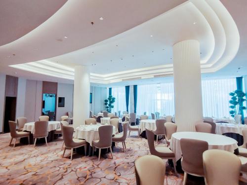 Shenzhen Shanghai Hotelにあるシーティングエリア