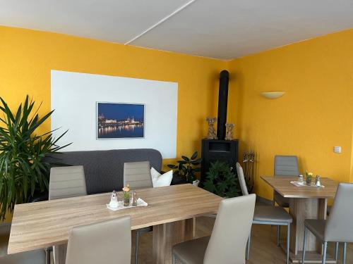 Posezení v ubytování Pension Am Renner