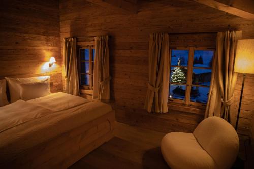 Cama ou camas em um quarto em Berghuus Radons