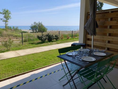 Residence Marina di Bravone - appartement 4 personnes Vue Mer RDC N29