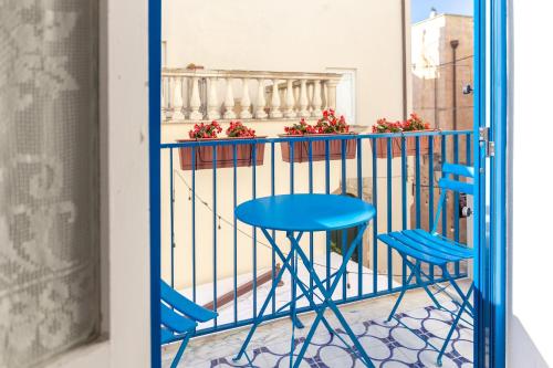 Balkón alebo terasa v ubytovaní Il balconcino di Otranto - centro storico