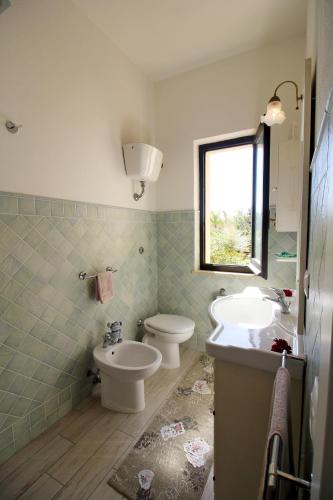 Ένα μπάνιο στο Case vacanza Baiazzurra