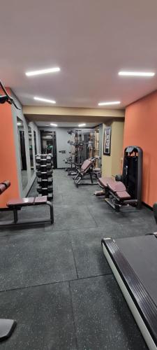 Fitness centrum a/nebo fitness zařízení v ubytování Winter Park Residence Bjelasnica