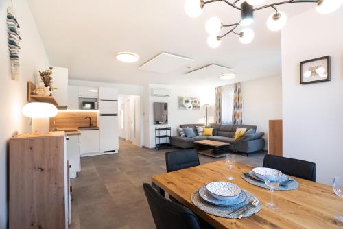 Kuchyň nebo kuchyňský kout v ubytování Marina Portoroz - Ammonite Apartment by Locap Group