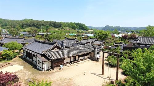 A bird's-eye view of Tohyang Traditional House