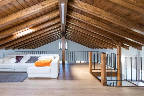 Posezení v ubytování Impresionante villa entre mar y montaña