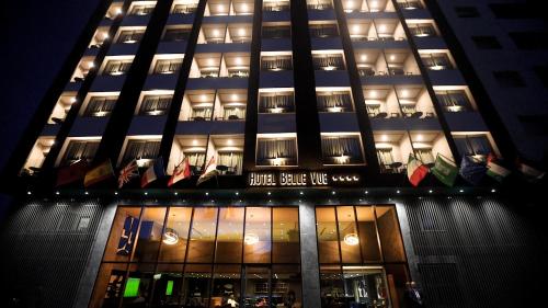 El edificio en el que está el hotel