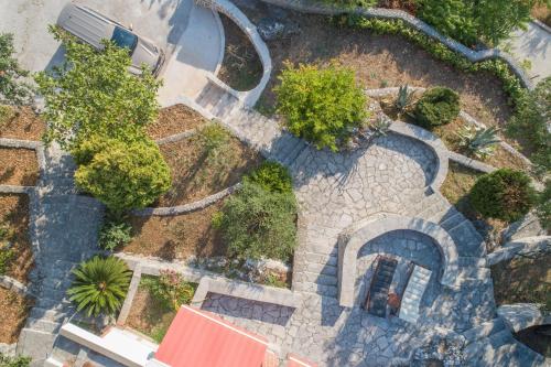 Pemandangan dari udara bagi Villa Biskupovic with Stunning Views