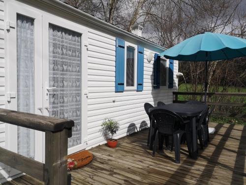 Mobil-home 3 ch. Camping *** Les Clarines