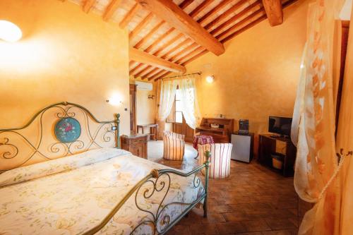 Posezení v ubytování Agriturismo Il Serraglio