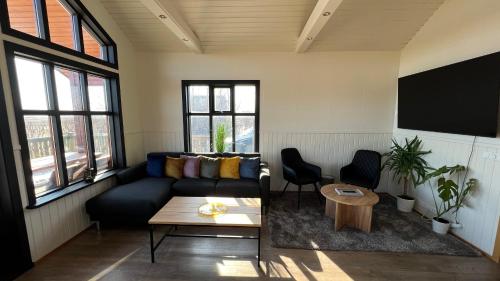 Sjónvarps- og/eða afþreyingartæki á Minniborgir Cabins