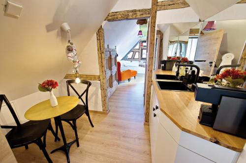 Posezení v ubytování Zinsers Appartements im Flämmle